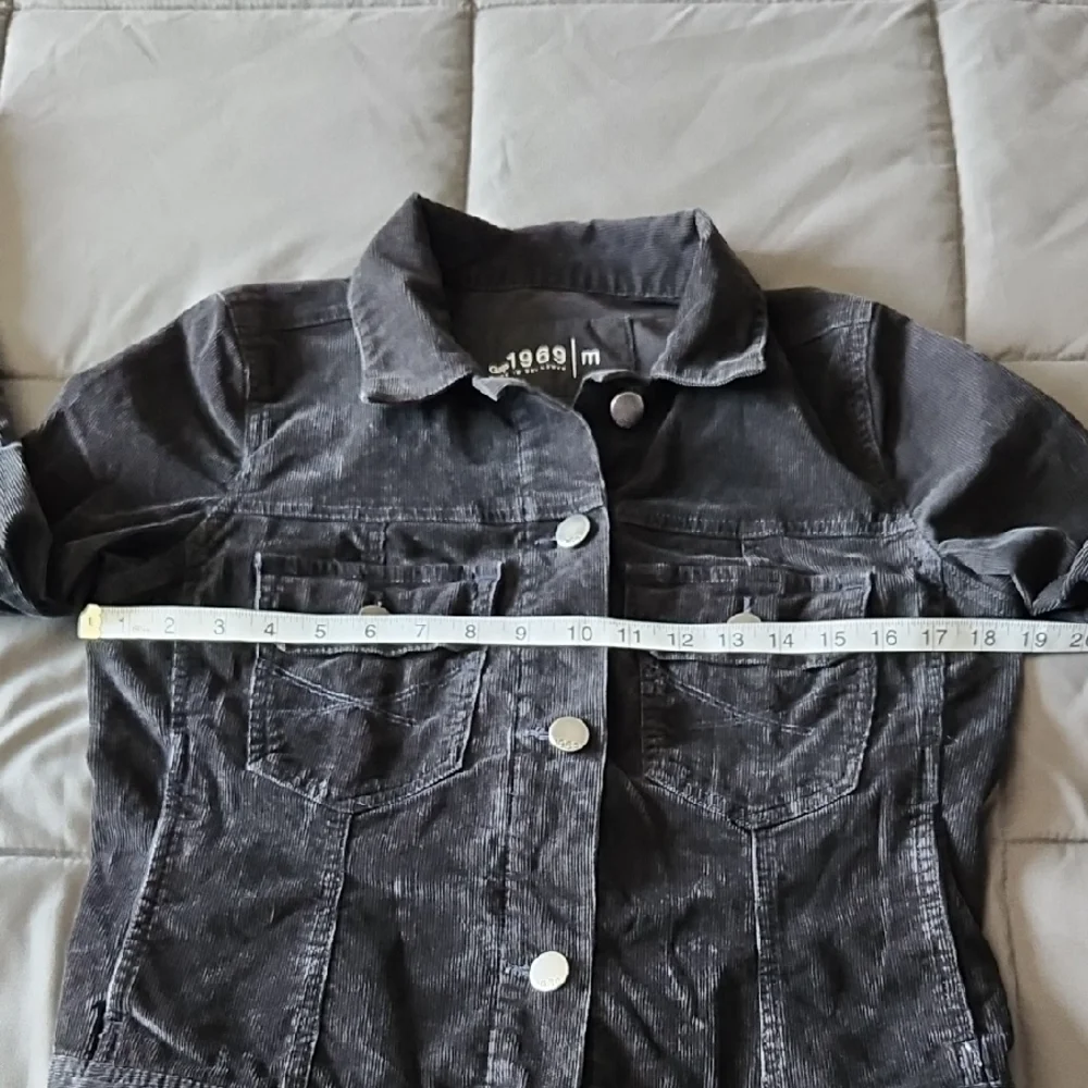 Gap Womans Corduroy Black Jacket - Picture 7 of 7